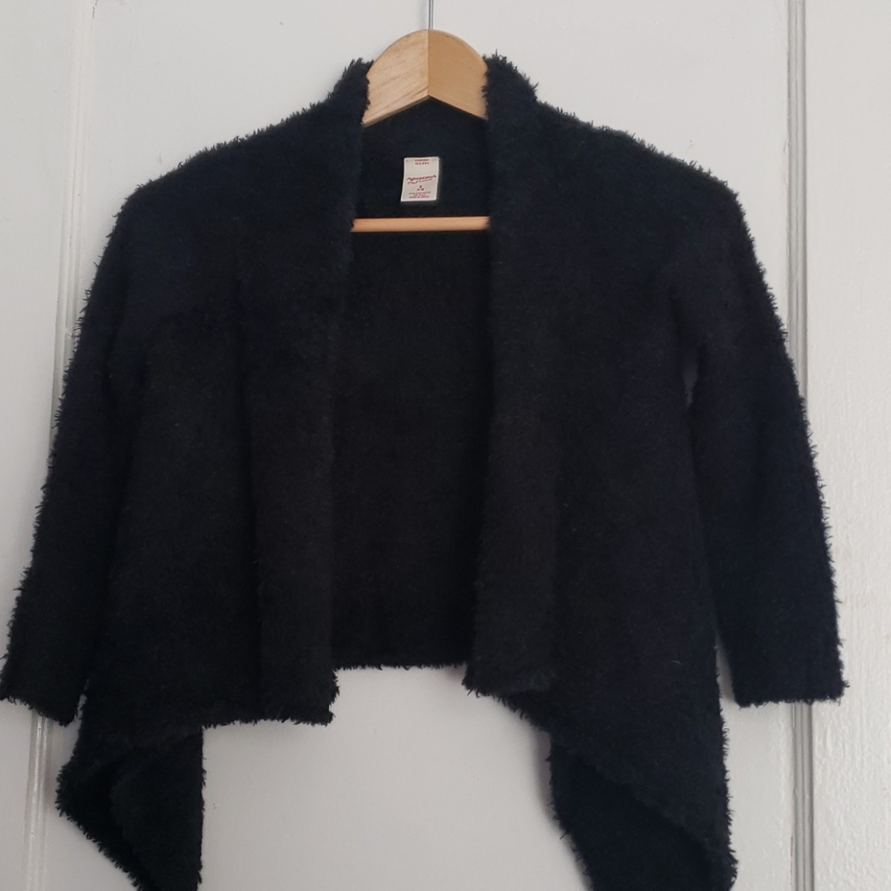 Girls black cardigan / jacket